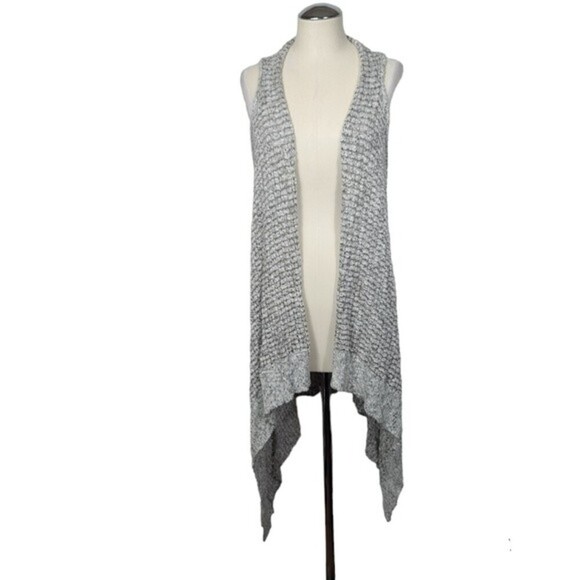 A Pea In The Pod Maternity Sleeveless Long Grey Cardigan M - Picture 1 of 7